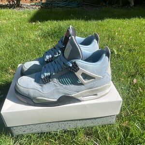 Men's Blue Sneakers Jordan 4s
